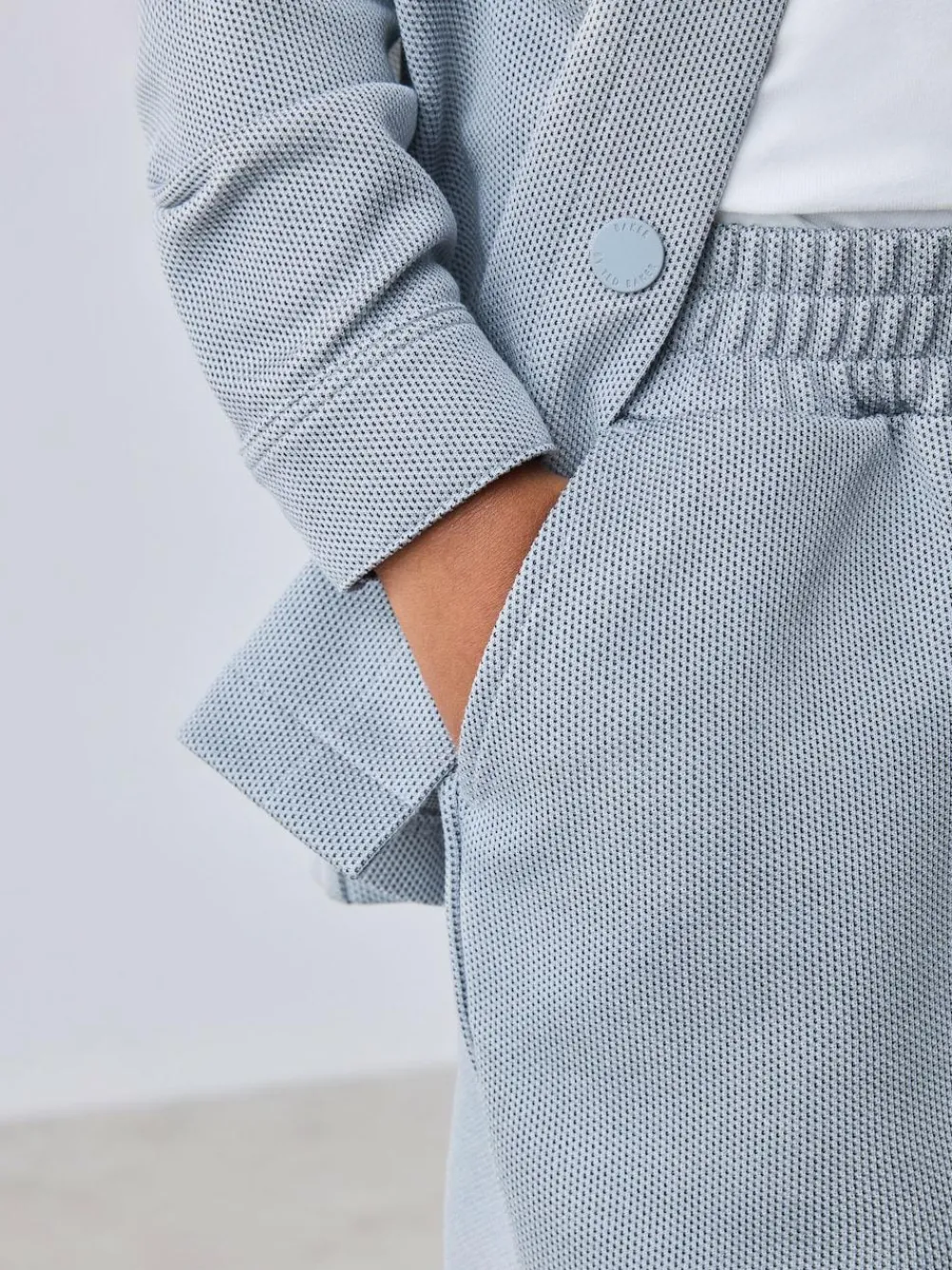 Baker by Ted Baker Textured Shacket, T-Shirt and Trousers Set^BOY Shirts