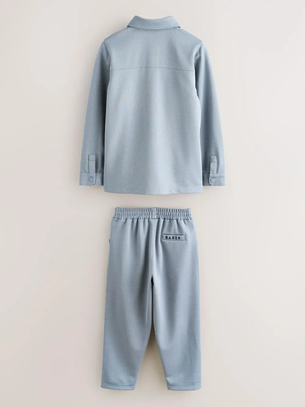 Baker by Ted Baker Textured Shacket, T-Shirt and Trousers Set^BOY Shirts