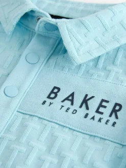 Baker by Ted Baker Textured Romper and Hat Set^ Rompers & Overalls