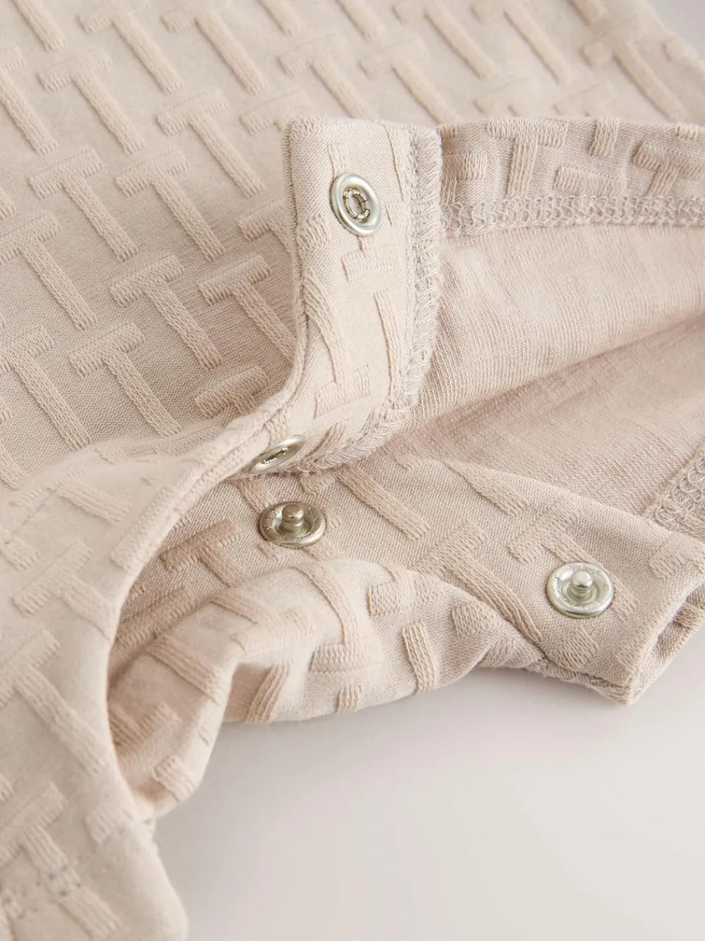 Best Baker by Ted Baker Textured Romper and Hat Set Stone