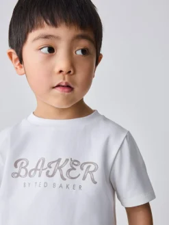 Baker by Ted Baker Textured Stone Jacket T-Shirt and Trousers Set