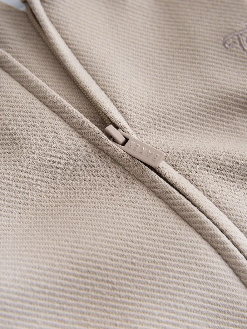 Baker by Ted Baker Textured Stone Jacket T-Shirt and Trousers Set