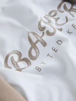 Baker by Ted Baker Textured Stone Jacket T-Shirt and Trousers Set