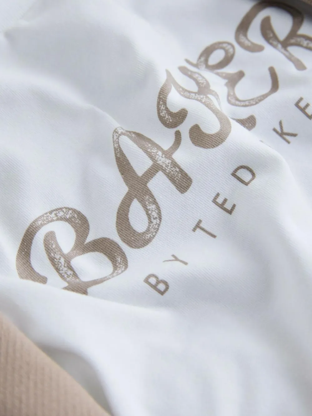 Baker by Ted Baker Textured Stone Jacket T-Shirt and Trousers Set