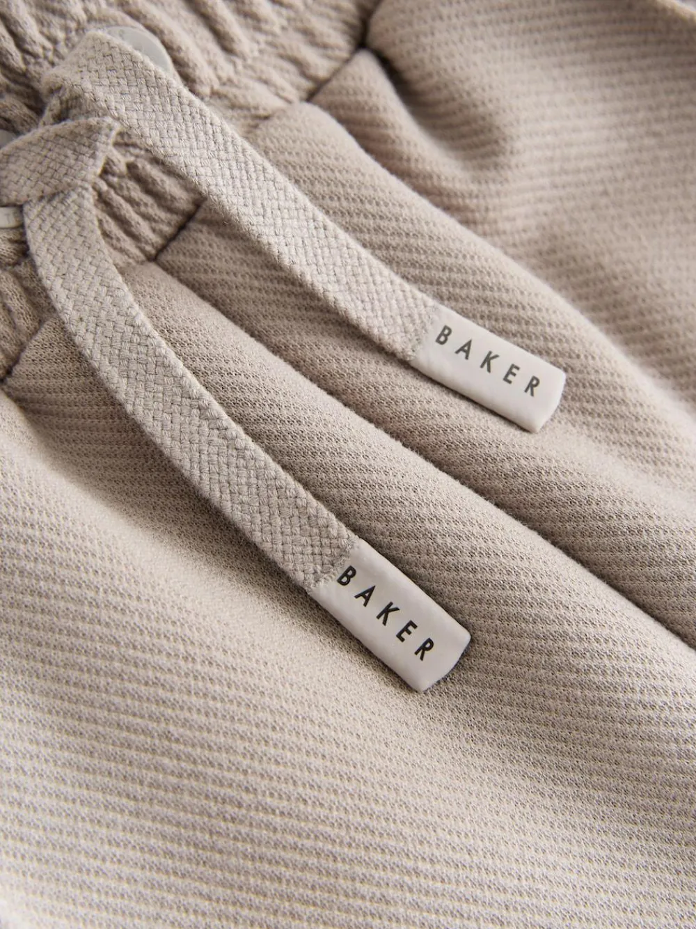 Baker by Ted Baker Textured Stone Jacket T-Shirt and Trousers Set