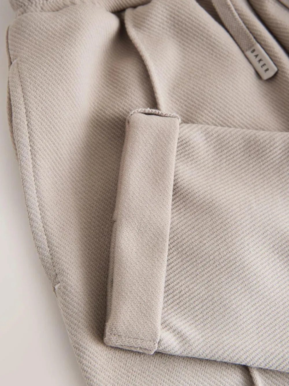 Baker by Ted Baker Textured Stone Jacket T-Shirt and Trousers Set