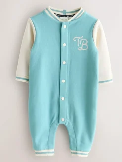 Best Baker by Ted Baker Varsity Romper Green