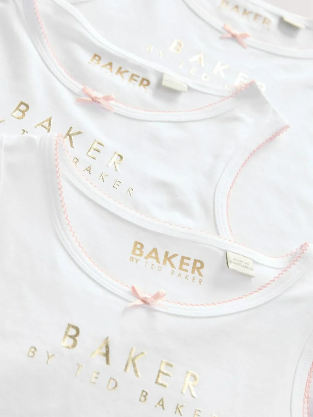 Best Baker by Ted Baker Vests 3 Pack White