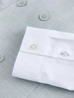 Discount Baker by Ted Baker Waistcoat, Shirt And Tie Set Grey