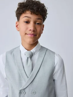 Discount Baker by Ted Baker Waistcoat, Shirt And Tie Set Grey