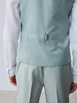 Baker by Ted Baker Waistcoat, Shirt And Tie Set Green