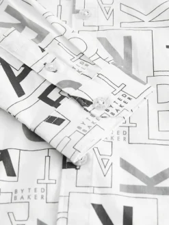 Baker by Ted Baker White Printed Shirt^BOY Shirts