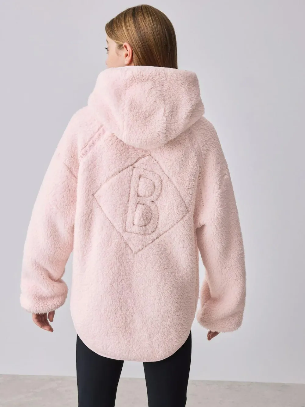 Baker by Ted Baker Zip-Through Hooded Borg Fleece Jacket^ Sweatshirts & Hoodies|Jackets & Coats