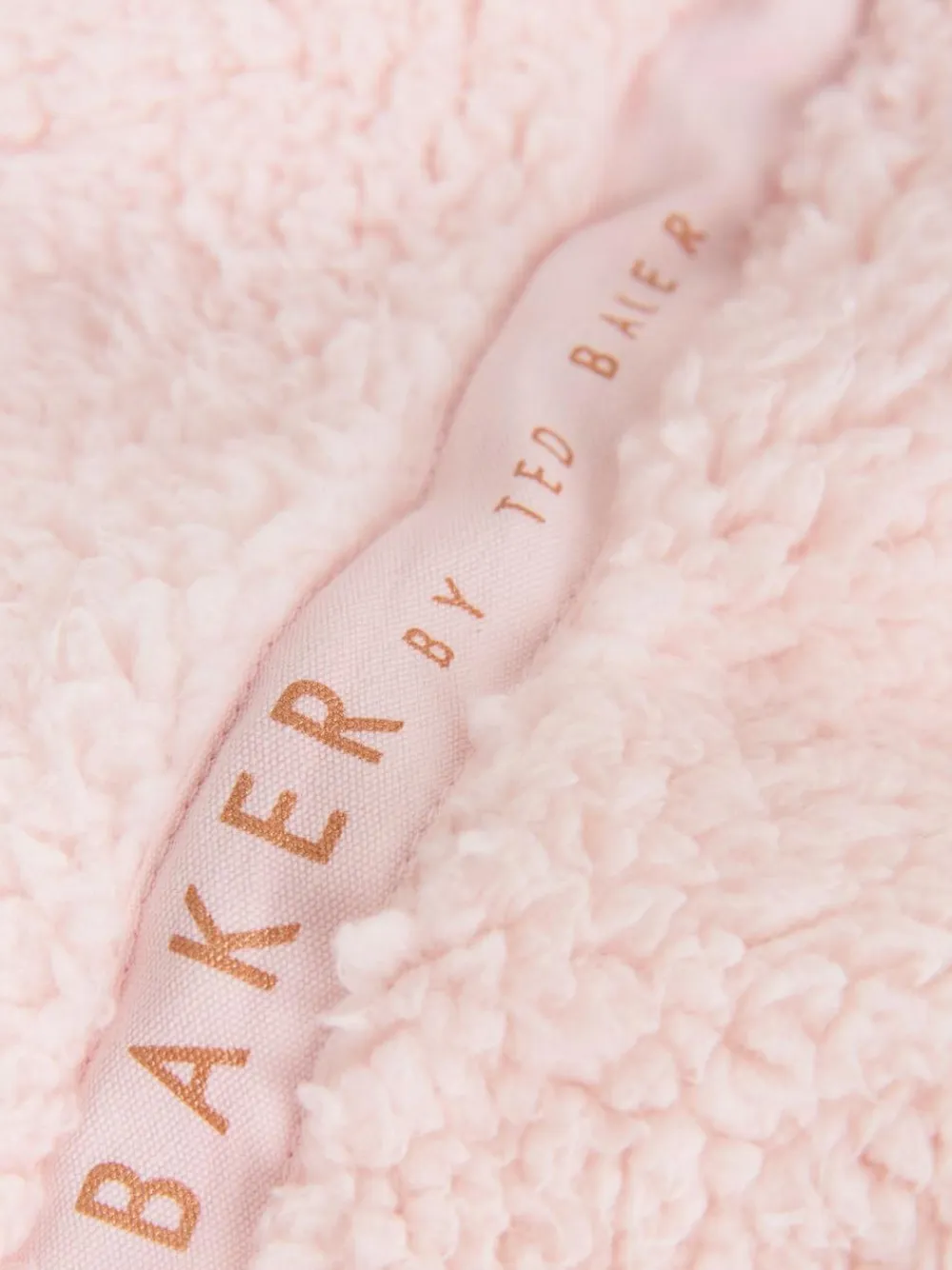 Baker by Ted Baker Zip-Through Hooded Borg Fleece Jacket^ Sweatshirts & Hoodies|Jackets & Coats