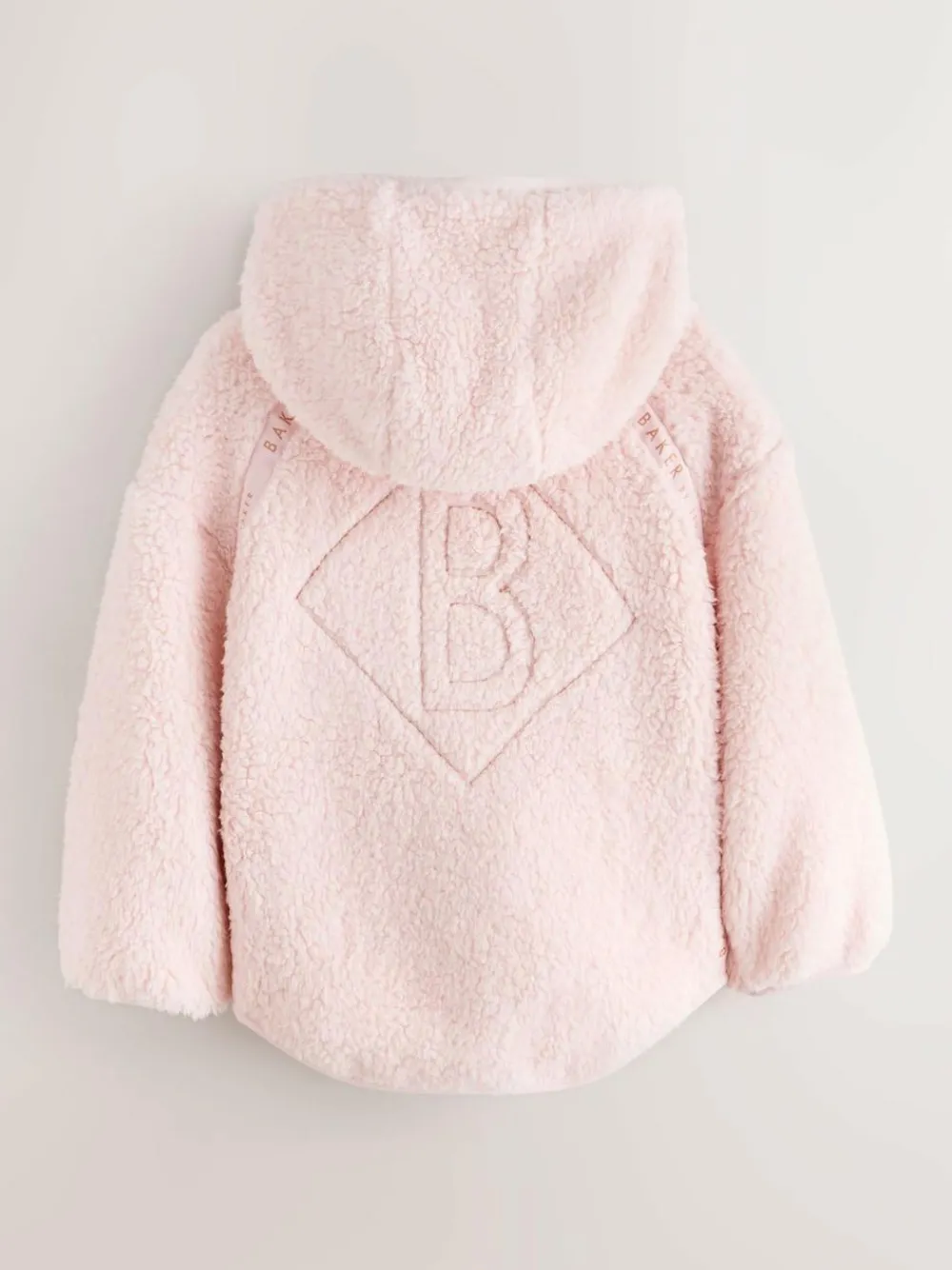 Baker by Ted Baker Zip-Through Hooded Borg Fleece Jacket^ Sweatshirts & Hoodies|Jackets & Coats