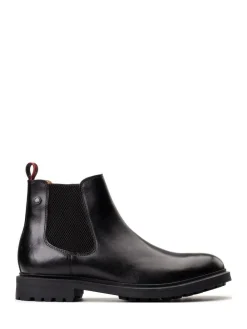 Hot Base London Roebuck Chelsea Boot Black