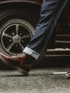 Base London Plymouth Toe Cap Boot^ Boots|Boots