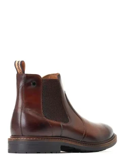 Base London Burnt Brown Bloom Pull On Chelsea Boots^ Boots|Boots