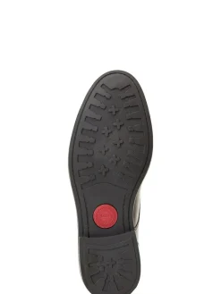 Clearance Base London Bristol Brogue Boot Burnt Brown