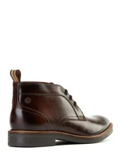 Base London Burnt Brown Lincoln Chukka Boot^ Boots|Boots