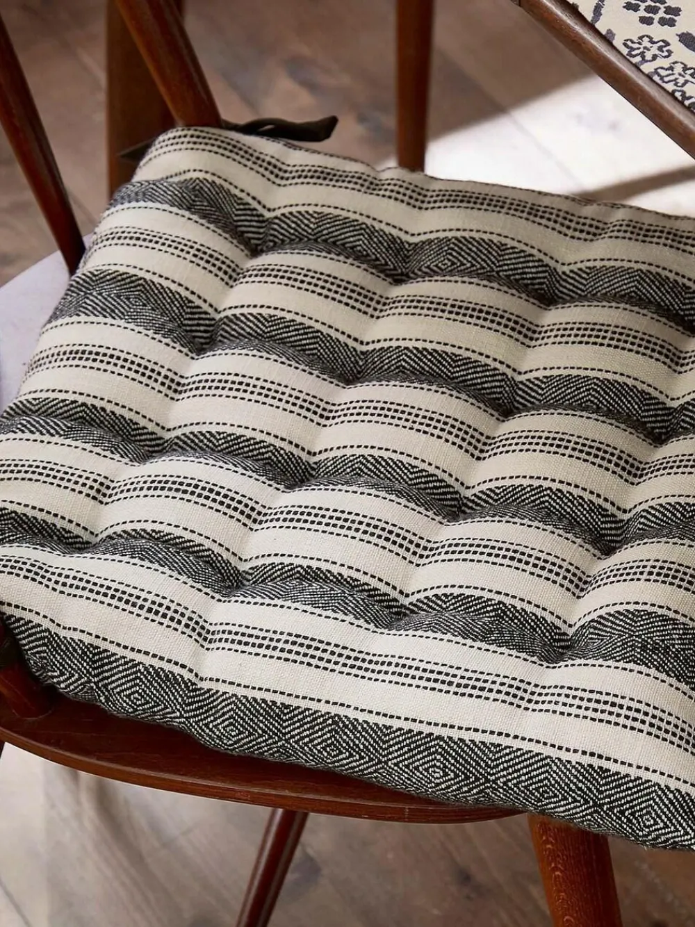 Bedeck of Belfast Saja Stripe Seat Pad^ Branded Kitchenware