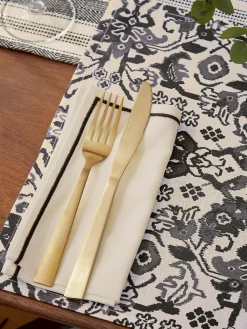 Bedeck of Belfast Set of 4 Saja 100% Cotton Napkins^ Table Linen, Placemats & Coasters