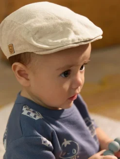 Hot Next Flat Cap (0mths-2yrs) Beige