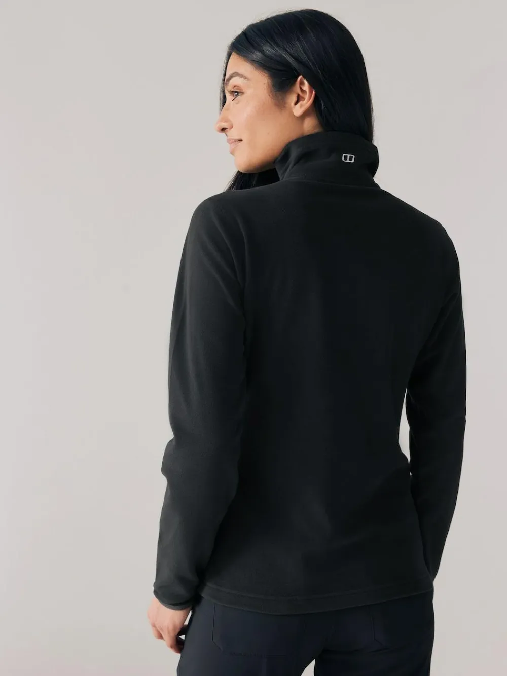 New Berghaus Prism 2.0 Half Zip Fleece Black