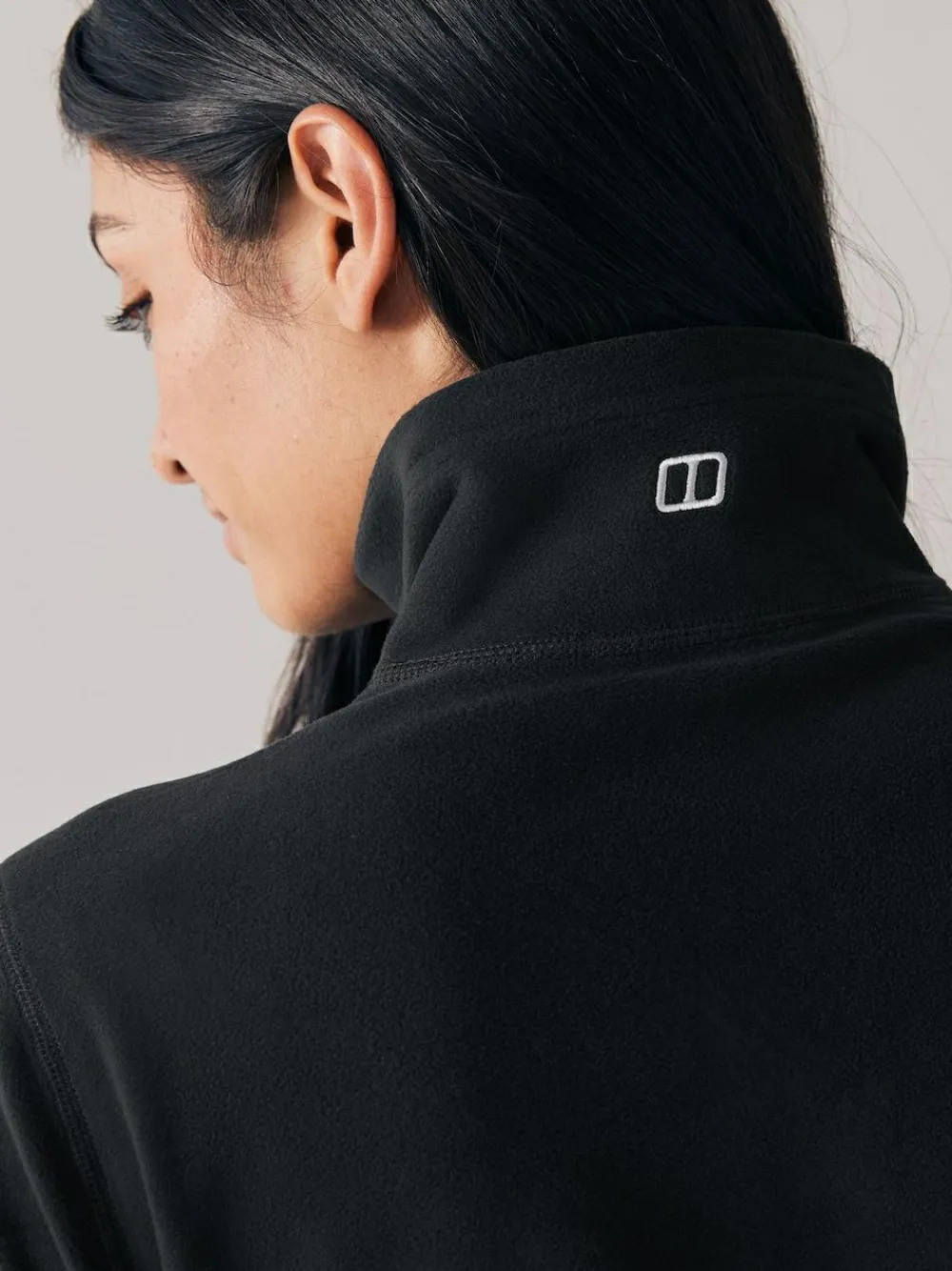 New Berghaus Prism 2.0 Half Zip Fleece Black