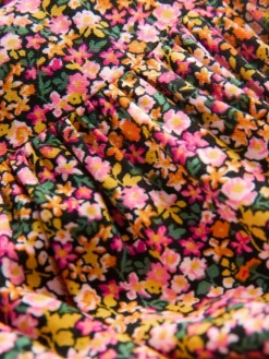 Outlet Next Long Sleeve Ruffle Dress (3-16yrs) Berry Pink Ditsy