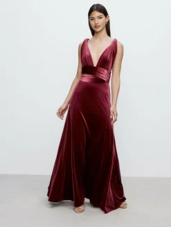 Next Bridesmaid Velvet Multiway Maxi Dress^Women Maxi Dresses