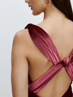 Next Bridesmaid Velvet Multiway Maxi Dress^Women Maxi Dresses