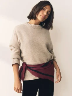 Next Berry Red N Swirl Square Lightweight Scarf^Women Hats, Gloves & Scarves|Hats, Gloves & Scarves