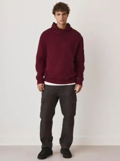 Discount Next Overhead Hoodie Utility Berry Red