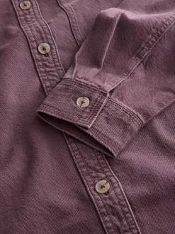 Next Berry Red Oversize Denim Shirt^Women Tops & T-Shirts|Blouses & Shirts