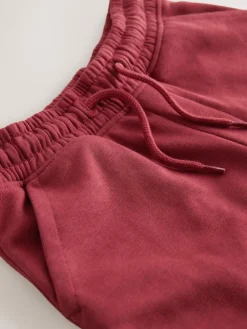 Next Berry Red Regular Fit Basic Shorts (3-16yrs)^BOY Shorts