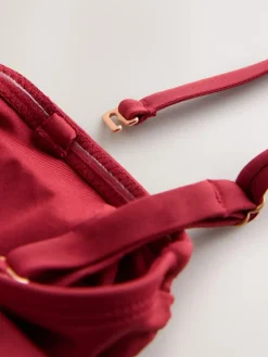 Next Tummy Control Frill Bandeau Swimsuit^Women Swimwear