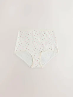 Online Next Full Brief Cotton Rich Knickers 7 Pack Berry/Pink