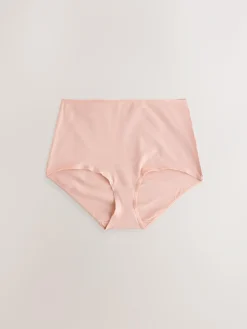 Online Next Full Brief Cotton Rich Knickers 7 Pack Berry/Pink