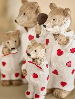 Outlet Next Pyjamas Family Bathroom Ornament Bertie Bear Heart