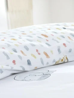 Bianca Natural Kids Zoo Animals 100% Cotton Duvet Cover And Pillowcase Set^ Childrens Bedding|Branded Bedlinen
