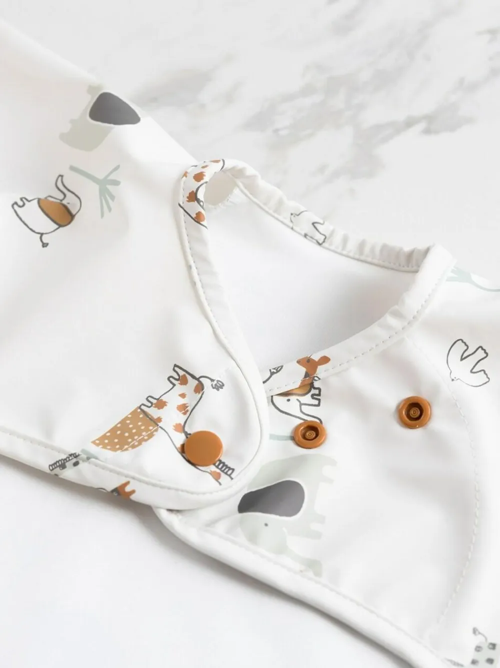 Bibado Fawn Coverall Weaning Bib
