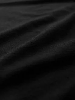 Best Next 100% Cotton Vests 4 Pack Black