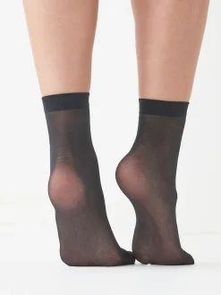 Outlet Next 20 Denier Ankle Socks 5 Pack Black