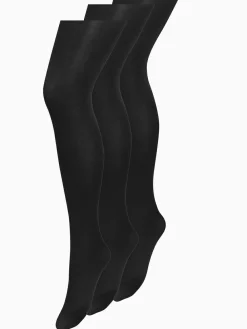 Next Black 3 Pack 80 Denier Opaque Tights^Women Socks & Tights|All Lingerie