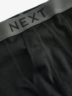 Next Black 15 Pack A-Front Pure 100% Cotton Boxers^ Underwear|Underwear