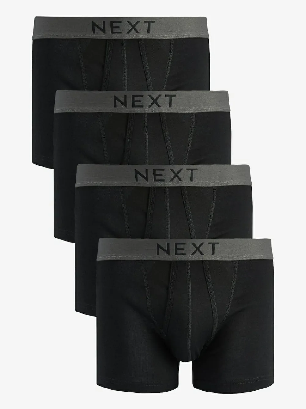 Next 4 pack A-Front Pure 100% Cotton Boxers^ Underwear|Underwear