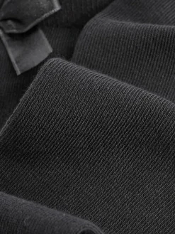 Discount Next 2 Pack Cotton Rich Bow Knee High Socks Black