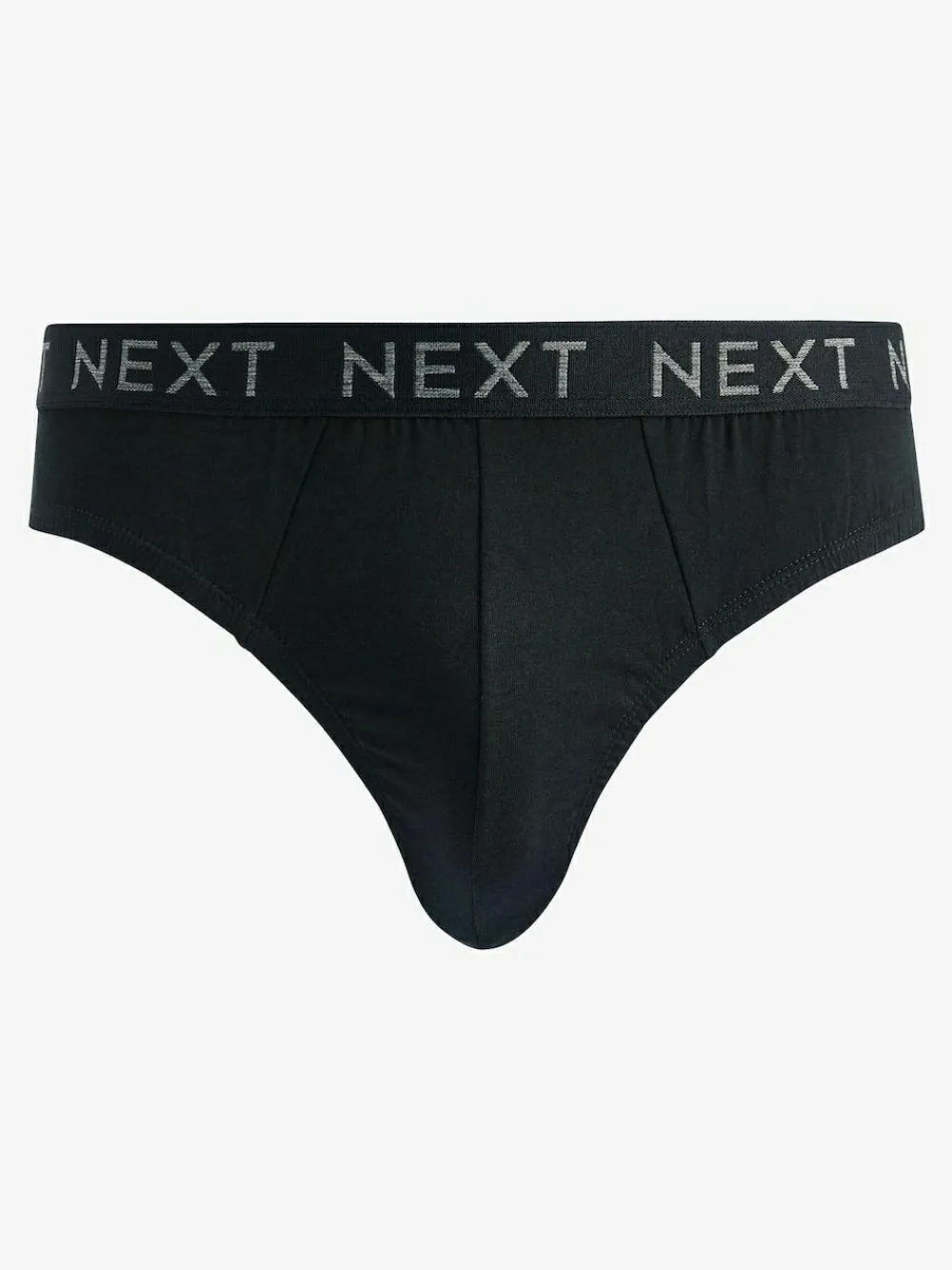 New Next 10 pack Cotton Rich Briefs Black