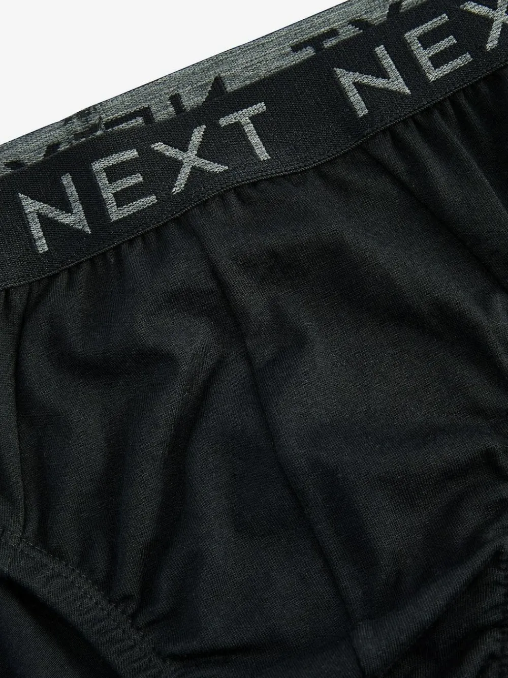New Next 10 pack Cotton Rich Briefs Black
